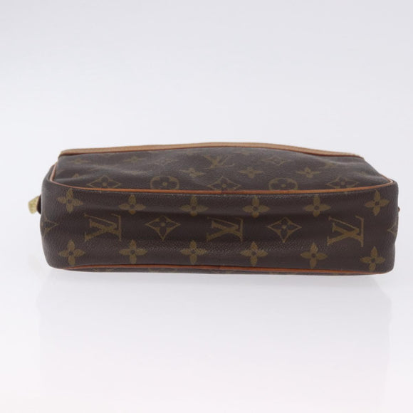LOUIS VUITTON Monogram Compiegne 23 Clutch Bag M51847 LV Auth hk4084