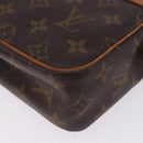 LOUIS VUITTON Monogram Compiegne 23 Clutch Bag M51847 LV Auth hk4084-14