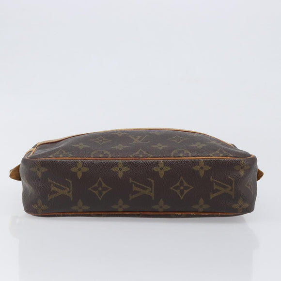 LOUIS VUITTON Monogram Compiegne 23 Clutch Bag M51847 LV Auth hk4085