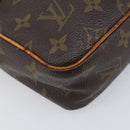 LOUIS VUITTON Monogram Compiegne 23 Clutch Bag M51847 LV Auth hk4085-14