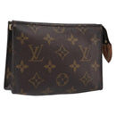 LOUIS VUITTON Monogram Poche Toilette 15 Pouch M47546 LV Auth hk4086-1