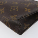 LOUIS VUITTON Monogram Poche Toilette 15 Pouch M47546 LV Auth hk4086-15