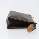 LOUIS VUITTON Monogram Poche Toilette 15 Pouch M47546 LV Auth hk4086-3