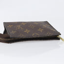 LOUIS VUITTON Monogram Poche Toilette 15 Pouch M47546 LV Auth hk4086-5