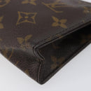 LOUIS VUITTON Monogram Poche Toilette 15 Pouch M47546 LV Auth hk4086-7