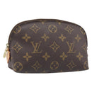LOUIS VUITTON Monogram Pochette Cosmetic PM Pouch M43998 LV Auth hk4089-1