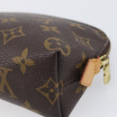 LOUIS VUITTON Monogram Pochette Cosmetic PM Pouch M43998 LV Auth hk4089-15