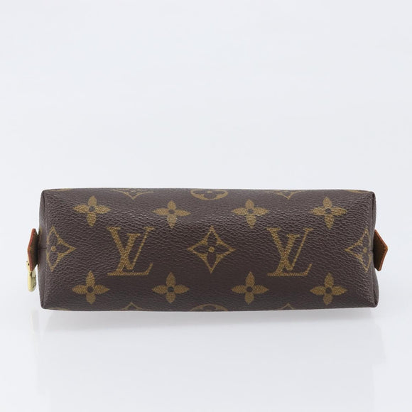 LOUIS VUITTON Monogram Pochette Cosmetic PM Pouch M43998 LV Auth hk4089