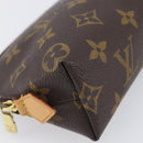 LOUIS VUITTON Monogram Pochette Cosmetic PM Pouch M43998 LV Auth hk4089-14