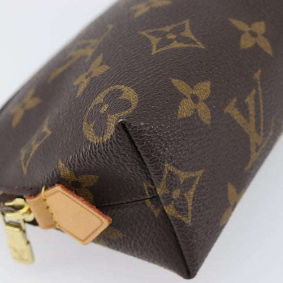 LOUIS VUITTON Monogram Pochette Cosmetic PM Pouch M43998 LV Auth hk4089