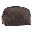 LOUIS VUITTON Monogram Pochette Cosmetic PM Pouch M43998 LV Auth hk4090-1