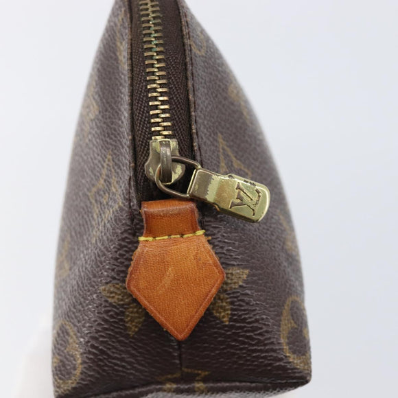 LOUIS VUITTON Monogram Pochette Cosmetic PM Pouch M43998 LV Auth hk4090