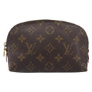 LOUIS VUITTON Monogram Pochette Cosmetic PM Pouch M43998 LV Auth hk4090-13