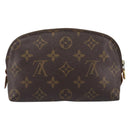 LOUIS VUITTON Monogram Pochette Cosmetic PM Pouch M43998 LV Auth hk4090-2