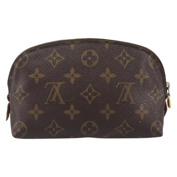 LOUIS VUITTON Monogram Pochette Cosmetic PM Pouch M43998 LV Auth hk4090