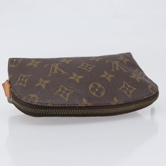 LOUIS VUITTON Monogram Pochette Cosmetic PM Pouch M43998 LV Auth hk4090