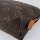 LOUIS VUITTON Monogram Pochette Cosmetic PM Pouch M43998 LV Auth hk4090-7