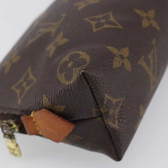 LOUIS VUITTON Monogram Pochette Cosmetic PM Pouch M43998 LV Auth hk4090
