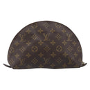 LOUIS VUITTON Monogram Trousse Demi Ronde Cosmetic Pouch M47520 LV Auth hk4091-2