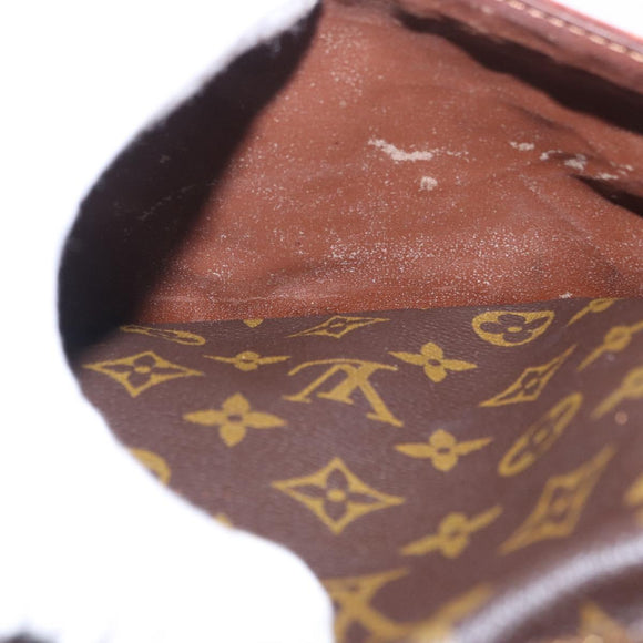 LOUIS VUITTON Monogram Compiegne 28 Clutch Bag M51845 LV Auth hk4095