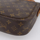 LOUIS VUITTON Monogram Saint Cloud GM Shoulder Bag M51242 LV Auth hk4099-17