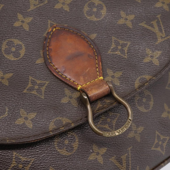 LOUIS VUITTON Monogram Saint Cloud GM Shoulder Bag M51242 LV Auth hk4099