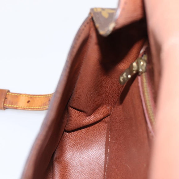 LOUIS VUITTON Monogram Saint Cloud GM Shoulder Bag M51242 LV Auth hk4099