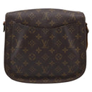LOUIS VUITTON Monogram Saint Cloud GM Shoulder Bag M51242 LV Auth hk4099-2