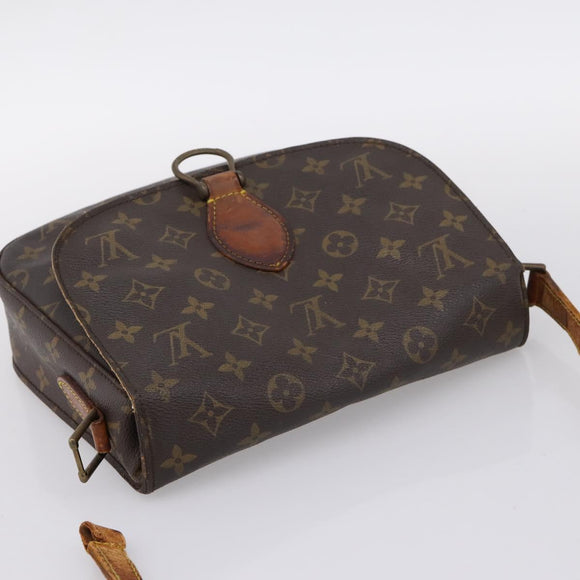 LOUIS VUITTON Monogram Saint Cloud GM Shoulder Bag M51242 LV Auth hk4099