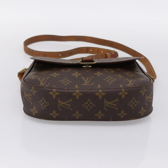 LOUIS VUITTON Monogram Saint Cloud GM Shoulder Bag M51242 LV Auth hk4100