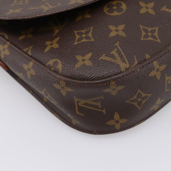 LOUIS VUITTON Monogram Saint Cloud GM Shoulder Bag M51242 LV Auth hk4100
