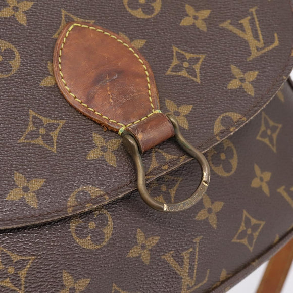 LOUIS VUITTON Monogram Saint Cloud GM Shoulder Bag M51242 LV Auth hk4100