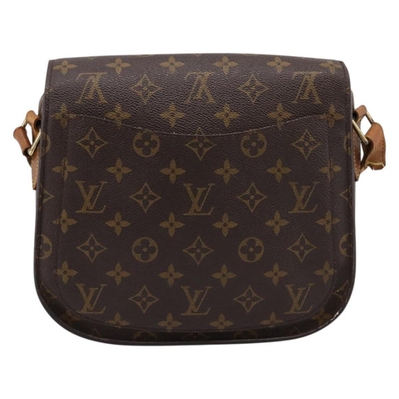 LOUIS VUITTON Monogram Saint Cloud GM Shoulder Bag M51242 LV Auth hk4100