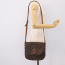 LOUIS VUITTON Monogram Saint Cloud GM Shoulder Bag M51242 LV Auth hk4100-32