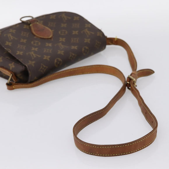 LOUIS VUITTON Monogram Saint Cloud GM Shoulder Bag M51242 LV Auth hk4100