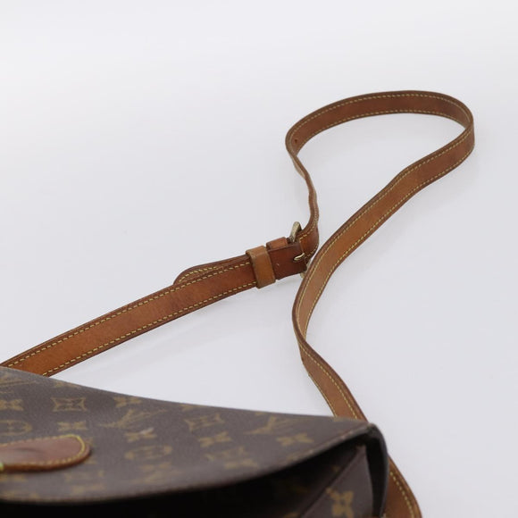 LOUIS VUITTON Monogram Saint Cloud GM Shoulder Bag M51242 LV Auth hk4100