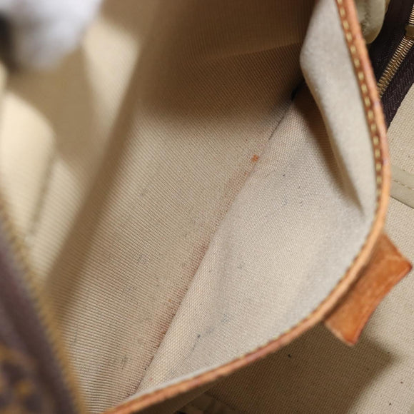 LOUIS VUITTON Monogram Excursion Hand Bag M41450 LV Auth hk4103