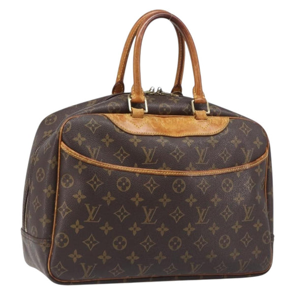 LOUIS VUITTON Monogram Deauville Hand Bag M47270 LV Auth hk4105