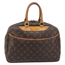 LOUIS VUITTON Monogram Deauville Hand Bag M47270 LV Auth hk4105-2