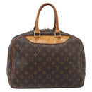 LOUIS VUITTON Monogram Deauville Hand Bag M47270 LV Auth hk4105-3