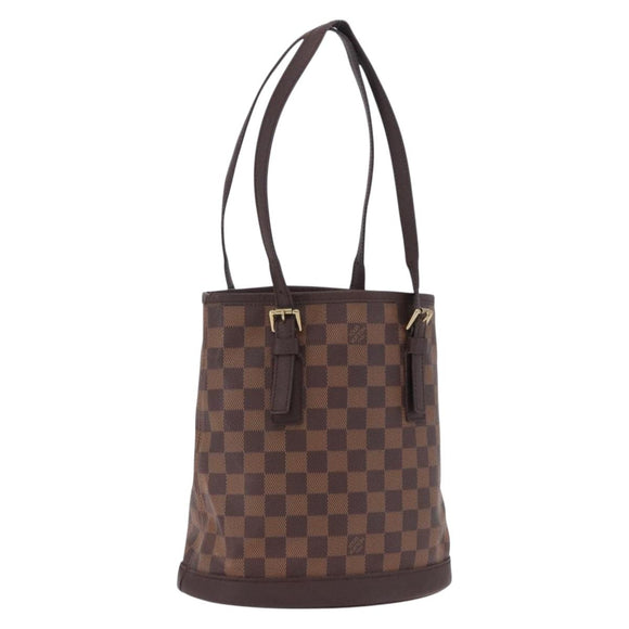 LOUIS VUITTON Damier Ebene Marais Shoulder Bag N42240 LV Auth hk4107