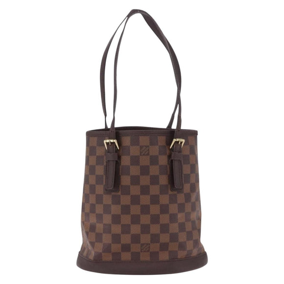 LOUIS VUITTON Damier Ebene Marais Shoulder Bag N42240 LV Auth hk4107