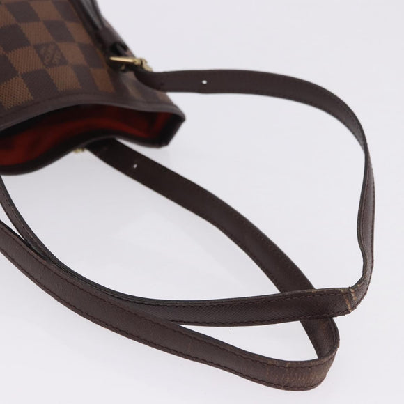 LOUIS VUITTON Damier Ebene Marais Shoulder Bag N42240 LV Auth hk4107