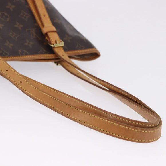 LOUIS VUITTON Monogram Bucket GM Shoulder Bag M42236 LV Auth hk4108