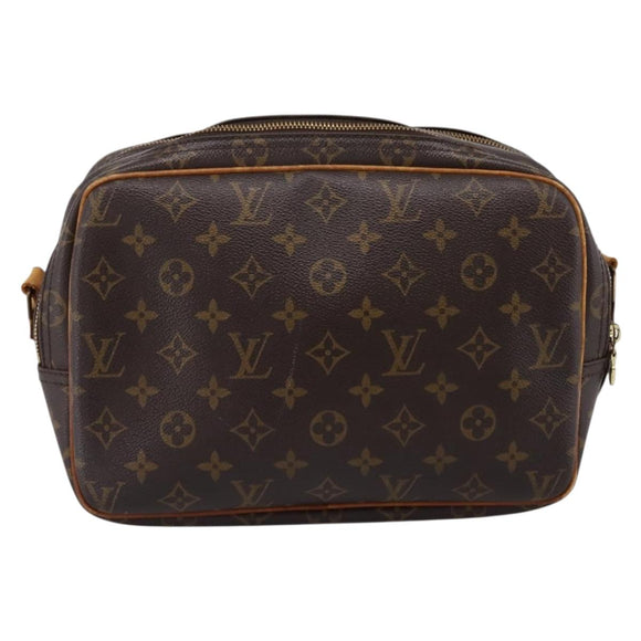 LOUIS VUITTON Monogram Reporter PM Shoulder Bag M45254 LV Auth hk4110