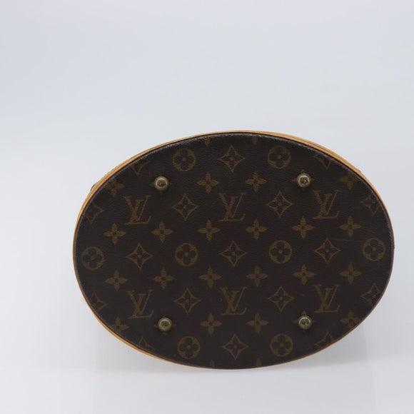 LOUIS VUITTON Monogram Bucket GM Shoulder Bag M42236 LV Auth hk4111