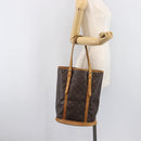 LOUIS VUITTON Monogram Bucket GM Shoulder Bag M42236 LV Auth hk4111-28