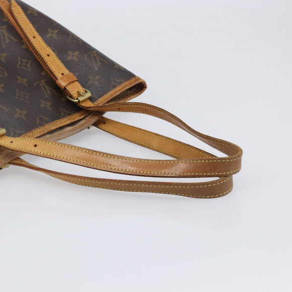 LOUIS VUITTON Monogram Bucket GM Shoulder Bag M42236 LV Auth hk4111