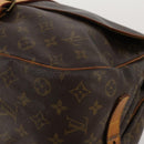 LOUIS VUITTON Monogram Saumur 35 Shoulder Bag M42254 LV Auth hk4113-14