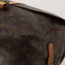 LOUIS VUITTON Monogram Saumur 35 Shoulder Bag M42254 LV Auth hk4113-16
